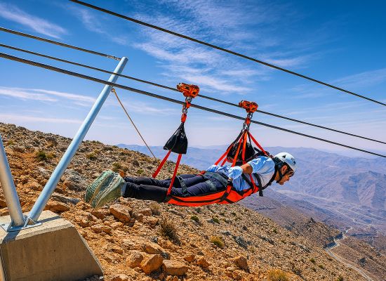 Jebel Jais Zipline (World-class)